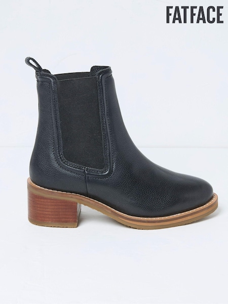 FatFace Orla Black Chelsea Boots (E50142) | €59