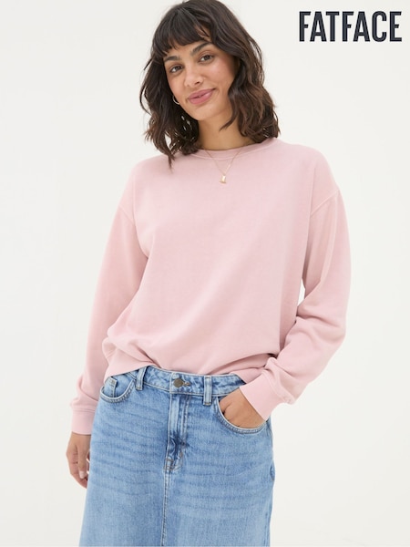 FatFace Georgia Pink Crew Sweatshirt (E50292) | €33