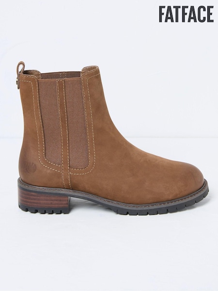 FatFace Everly Brown Chelsea Boots (E50310) | €51
