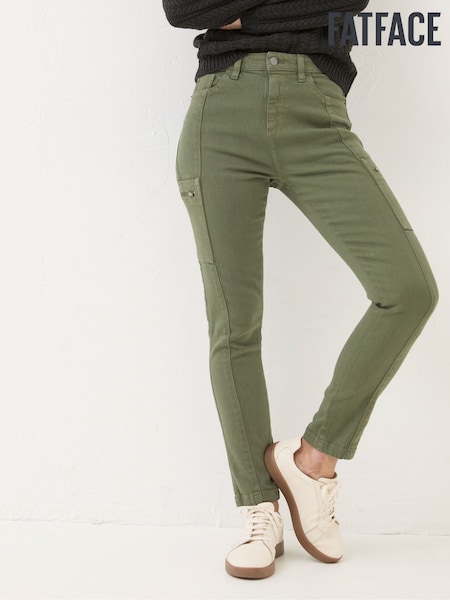 FatFace Malvern Green Cargo Trousers (E50363) | €39.50
