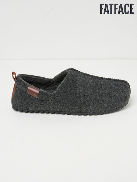 FatFace Frank Grey House Shoes (E50445) | €26