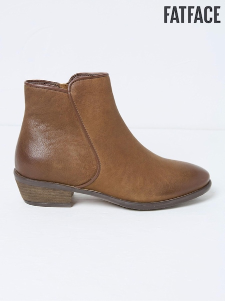 FatFace Felicity Brown Ankle Boots (E50511) | €59