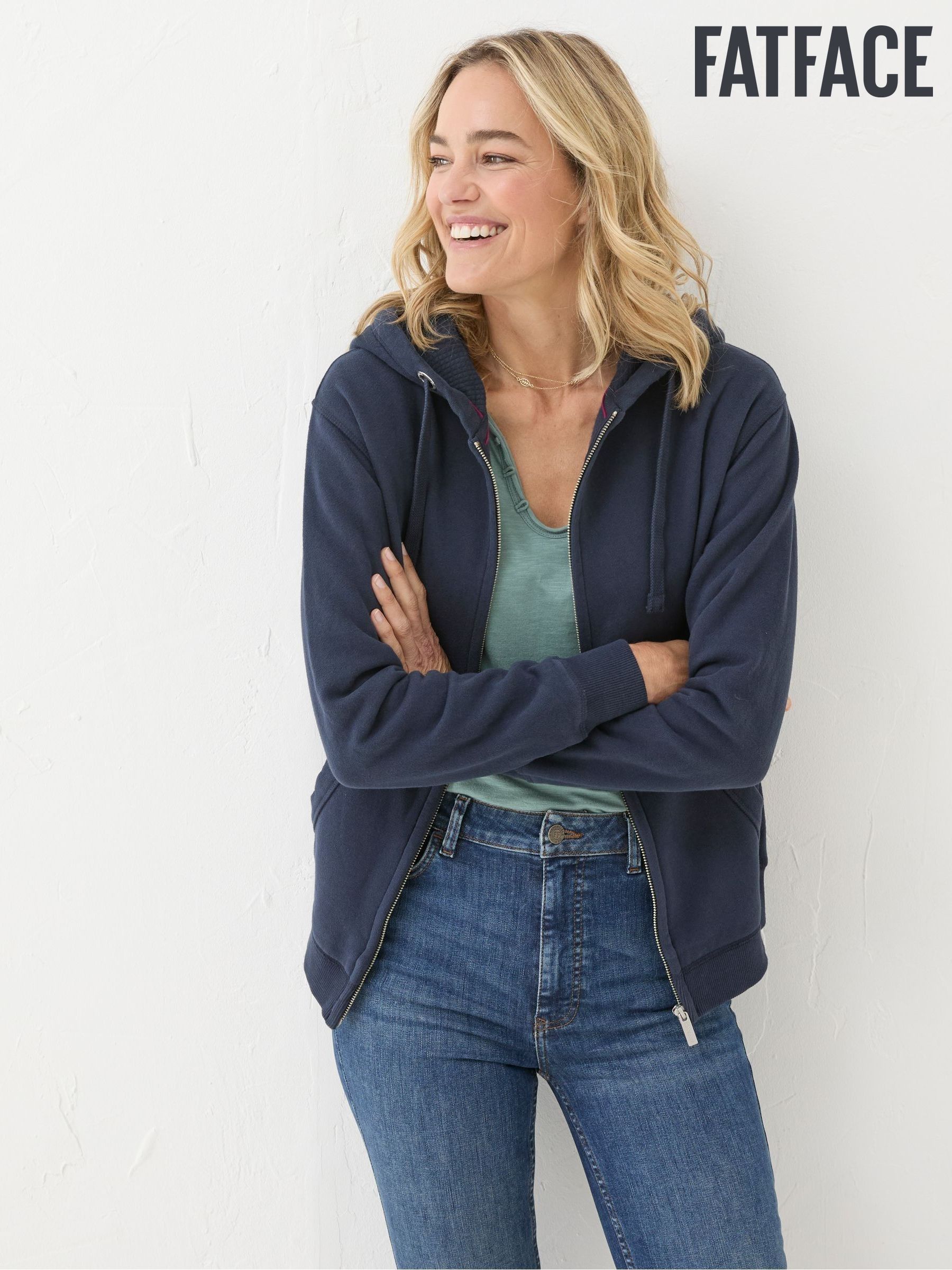 Buy Women's Hoodies FatFace Online | Next USA