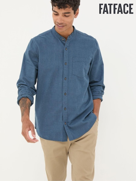 FatFace Tadlow Blue Grandad Shirt (E50616) | €39.50