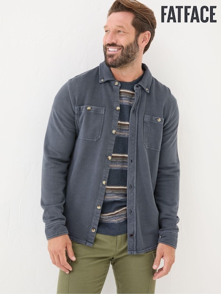 FatFace Petworth Blue Cotton Shirt (E50631) | €33