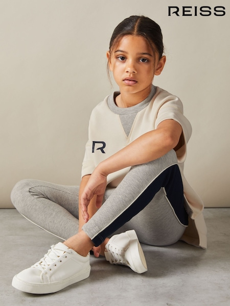 Reiss Ivory Temi 4-9 yrs Leggings and T-Shirt Set (E50707) | €85