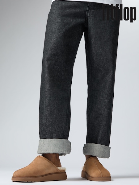 FitFlop Gen-FF Shearling Lined Suede Slippers (E50729) | €79