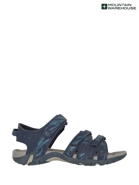 Mountain Warehouse Blue Womens Wide-Fit Santorini Summer Sandals (E50883) | ₪191