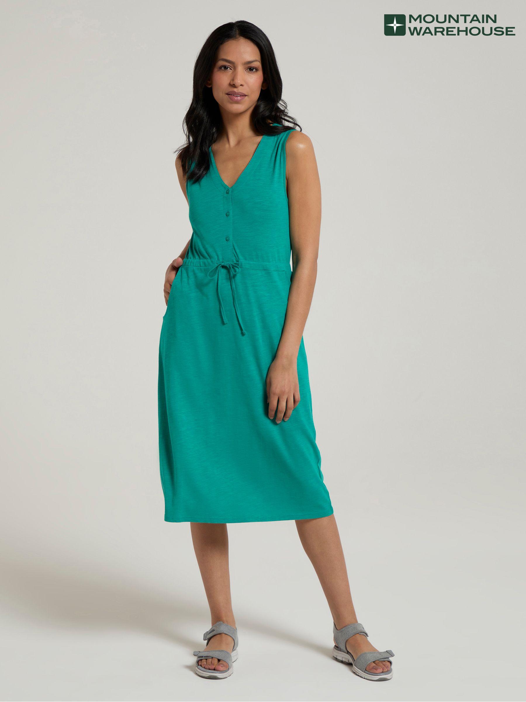 Warehouse teal dress online