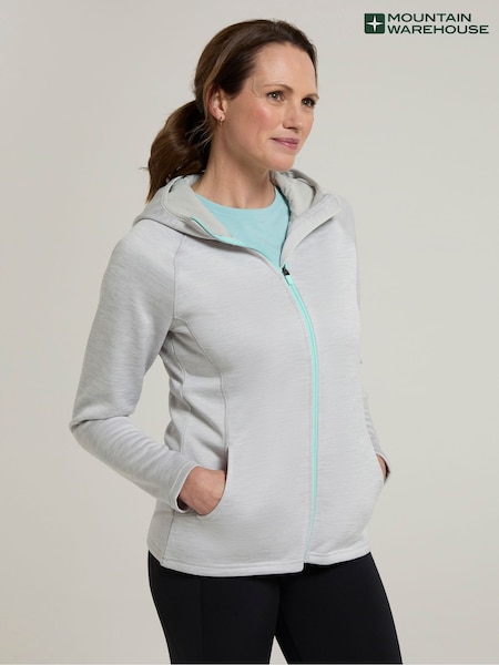 رمادي داكن - Mountain Warehouse IsoCool Dynamic Chakra Womens Hoodie (E50904) | ‏186 د.إ.‏