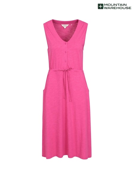 Серый/розовый/желтый - Mountain Warehouse Womens Bahamas Sleeveless Dress (E50920) | €26