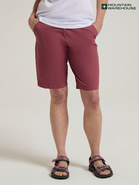 Mountain Warehouse Purple Coast Stretch Womens Shorts (E50926) | €38