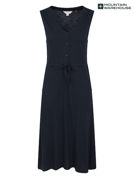 Mountain Warehouse Mid Blue Womens Bahamas Sleeveless Dress (E50929) | €51