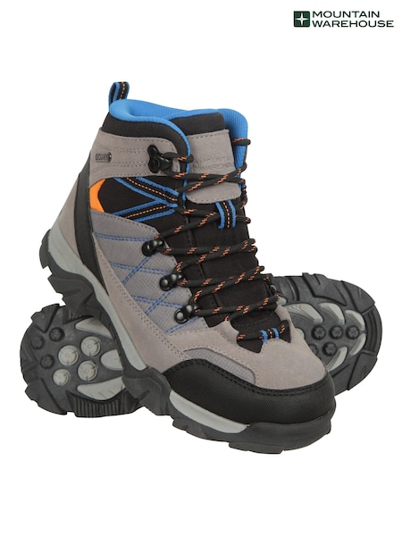 Gri - Ghete de mers impermeabile Mountain Warehouse Kids Trail (E50980) | 313 LEI