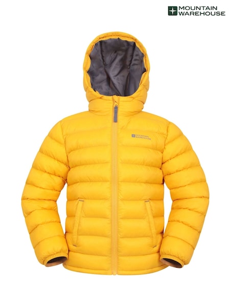 Mountain Warehouse Yellow Seasons II Kids Water-Resistant Padded Jacket (E51004) | ₪161