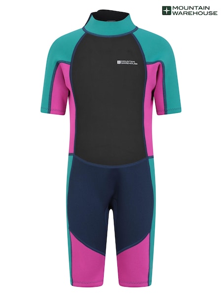 Mountain Warehouse Purple Kids Shorty 2.5/2mm Wetsuit (E51007) | €45
