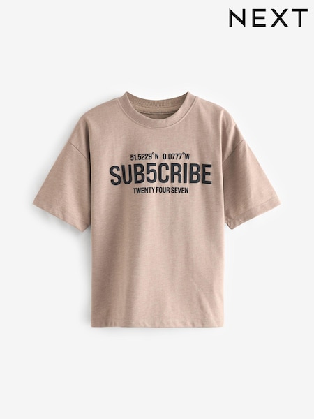 Cementno naročilo - Relaxed Fit Short Sleeve T-Shirt (3-16yrs) (E51088) | € 7 - € 10
