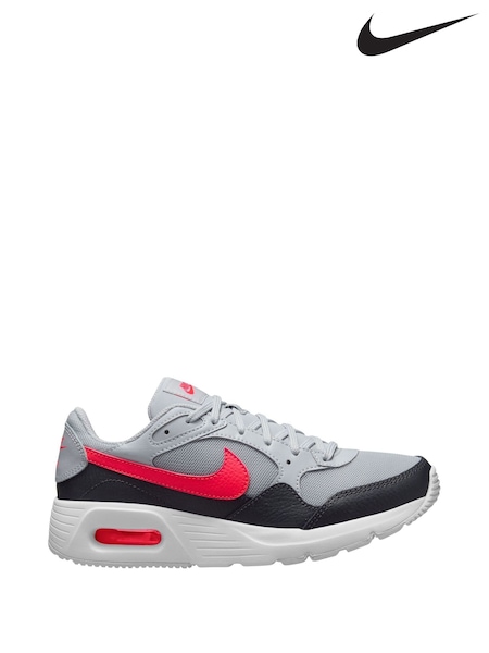 Nike Grey Black Orange Youth Air Max SC Trainers (E51213) | €73