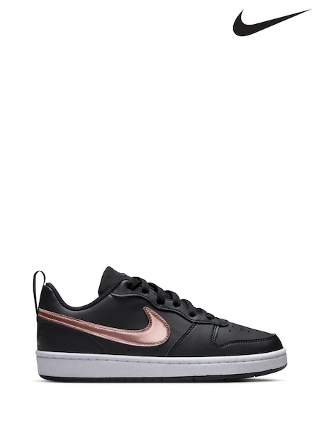 Nike Black/Bronze Court Borough Recraft Trainers (E51235) | €66