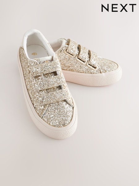Gold Standard Fit (F) Touch Fastening Trainers (E51309) | 109 QAR - 144 QAR