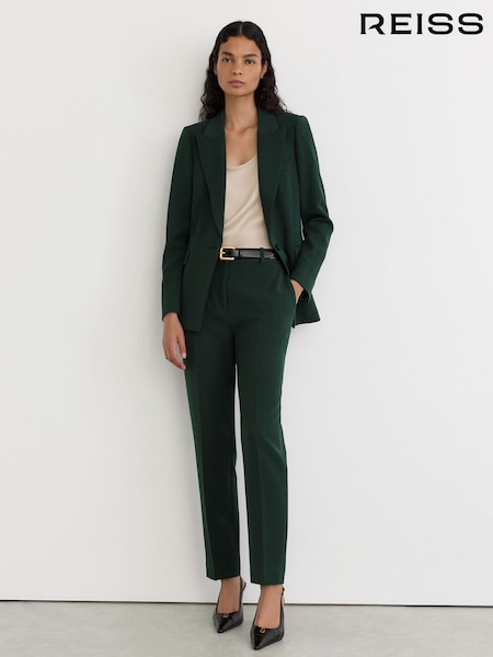 Жасыл - Reiss Gabi Slim-fit Suit Trousers