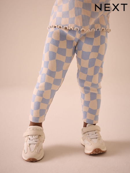Blue Rib Leggings (3mths-7yrs) (E51416) | €7 - €8.50