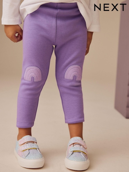 Kirkas Violetti - Cosy Fleece Lined Leggings (3mths-7yrs) (E51644) | €5 - €7