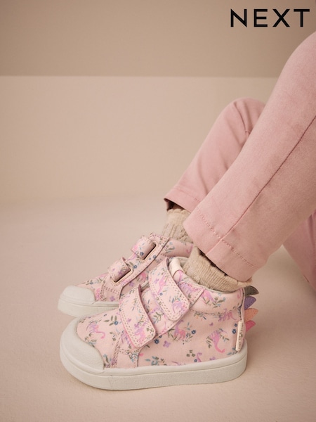ألوان متعددة ديناصور - Touch Fasten Strap High Top Washable Trainers (E51674) | ‏9 ر.ع.‏ - ‏10 ر.ع.‏