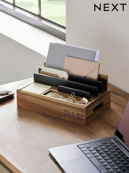 Bronx Best Dad Ever Wooden Desk Tidy (E51854) | ‏102 د.إ.‏