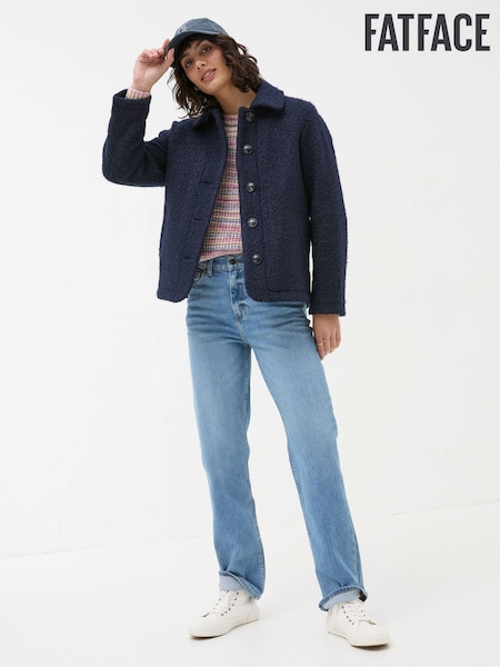 FatFace Mae Blue Short Jacket (E52014) | €71