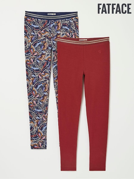 FatFace Blue 2 Pack Butterfly Legging (E52027) | €13