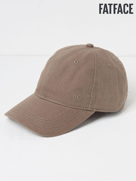Marrón - Fatface 100% Cotton Canvas Baseball Cap (E52036) | 23 €