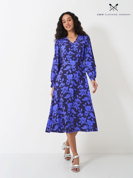 Albastru întuneric - Crew Clothing Company Lona Tunică Rochie (E52157) | 330 LEI
