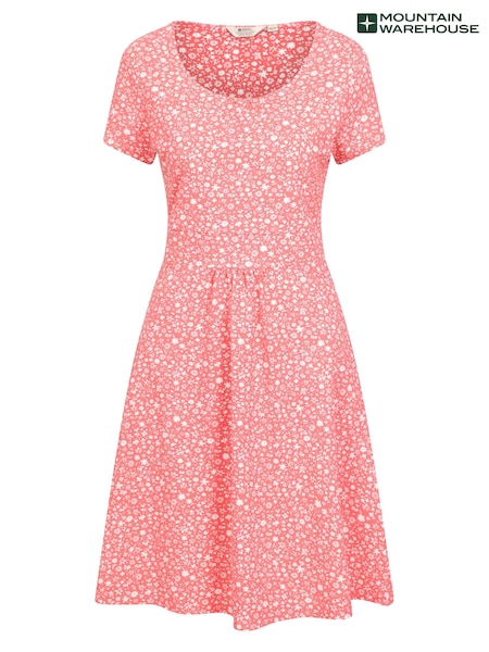 Mountain Warehouse Red Orchid Patterned Womens UV Dress (E52229) | €26