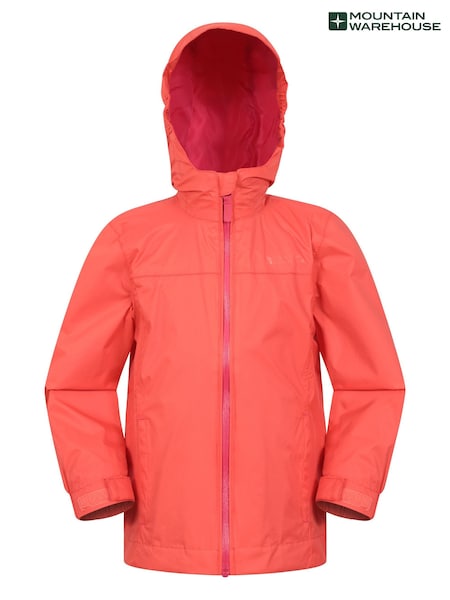 Mountain Warehouse Berry Pink Kids Torrent Waterproof Jacket (E52328) | €34