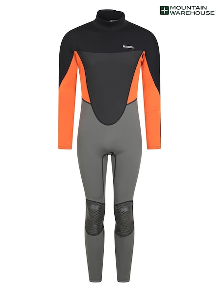 Mountain Warehouse Black Atlantic 3/2 mm Mens Full Wetsuit (E52339) | €89