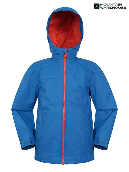 Mountain Warehouse Blue Kids Torrent Waterproof Jacket (E52344) | €34
