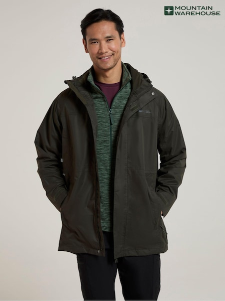 Mountain Warehouse Mens Westport Long Waterproof Jacket (E52370) | 3 845 грн