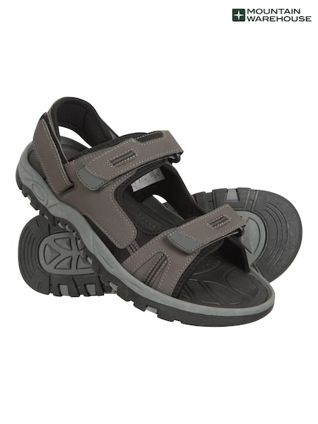 Negru - Sandale outdoor Mountain Warehouse Z4 pentru bărbați (E52390) | 238 LEI