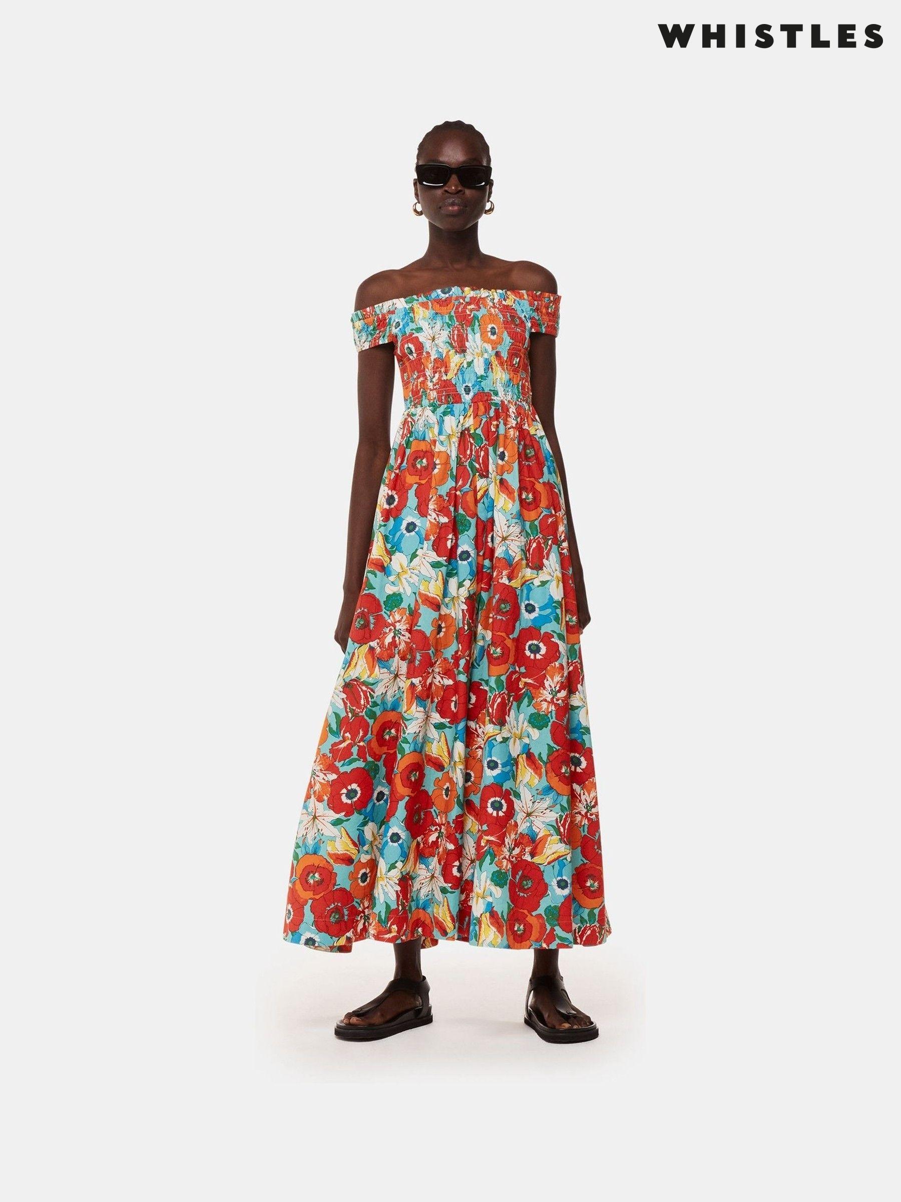 Women s Whistles Summer Dress Holiday 100 Cotton Dresses Next Luxembourg
