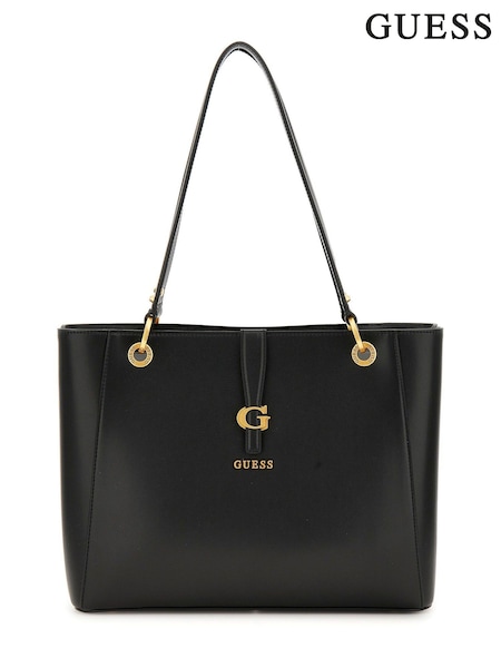 Guess Kuba Noel Tote Black Bag (E52477) | 703 LEI