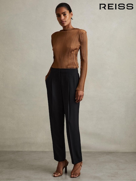 Reiss Dolly Front Pleat Tapered Trousers (E52522) | 200 €