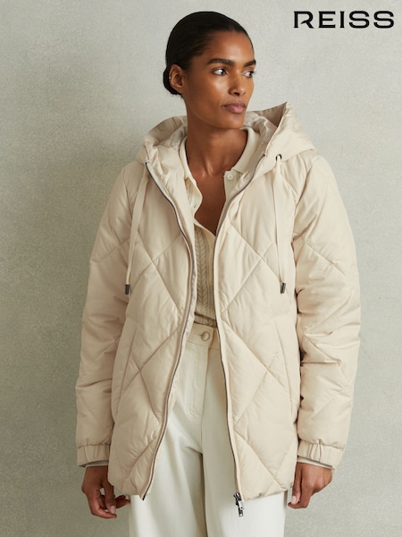 Reiss Thea Quilted Puffer Coat (E52526) | €438