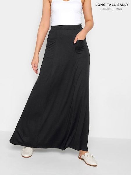 Long Tall Sally Maxi Fit And Flare Skirt (E53532) | ‏156‏₪