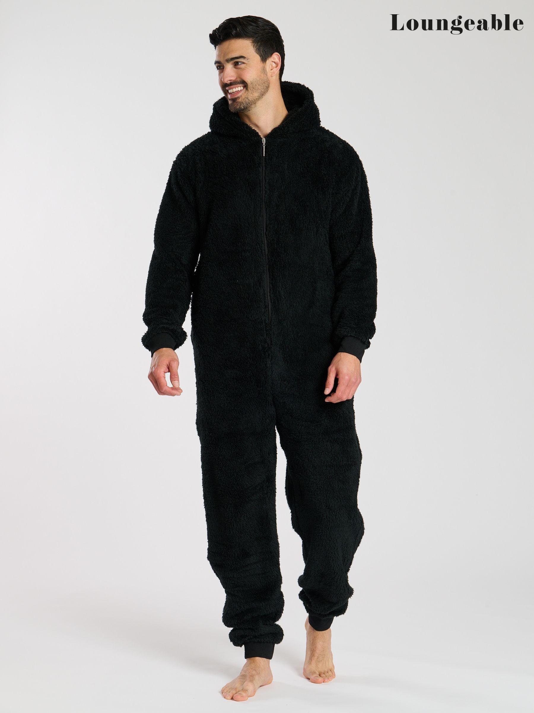 Men s All In One Onesie Pyjamas Nightwear Next
