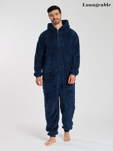 Loungeable Blue Mens All-In-One (E53850) | €33