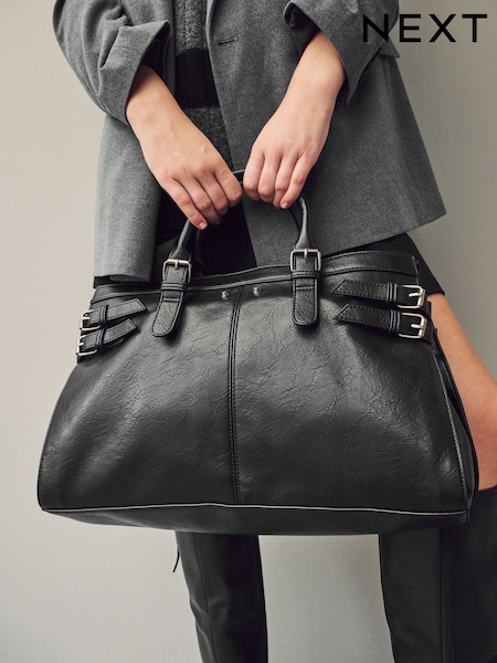 Black Biker Grab Bag (E53924) | €46