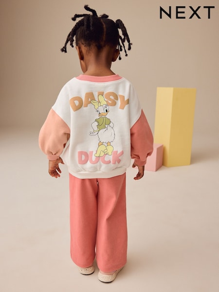 Crema - Daisy Duck Sweatshirt and Wide Leg Trousers Set (3mths-7yrs) (E53936) | 28 € - 33 €