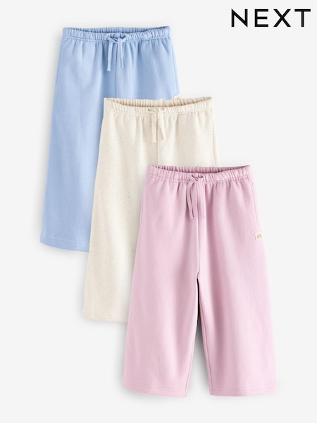 Mehrfarbig - Wide Leg Joggers 3 Pack (3mths-7yrs) (E53972) | 30 € - 35 €