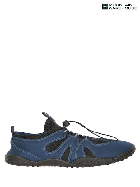 Mountain Warehouse Blue Mens Ocean Adjustable Water Shoes (E53973) | ₪151